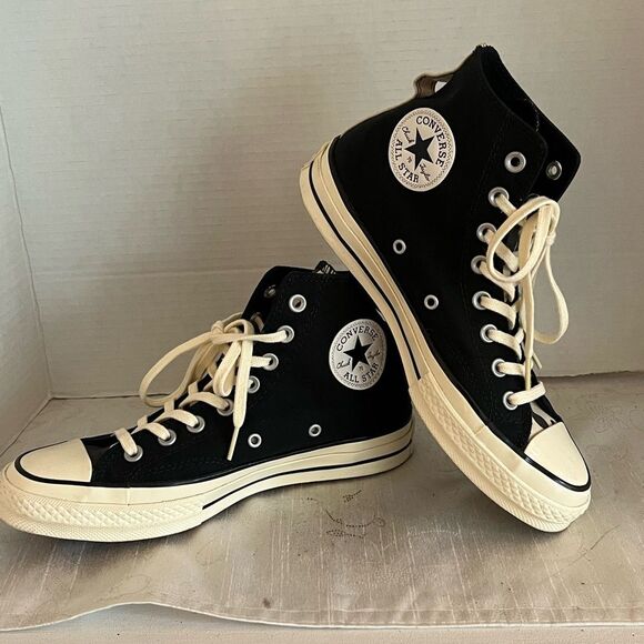 New Rare Converse Chuck Taylor Sneakers Cow print tongue Mens 6.5 Womens 8.5 - Picture 1 of 5